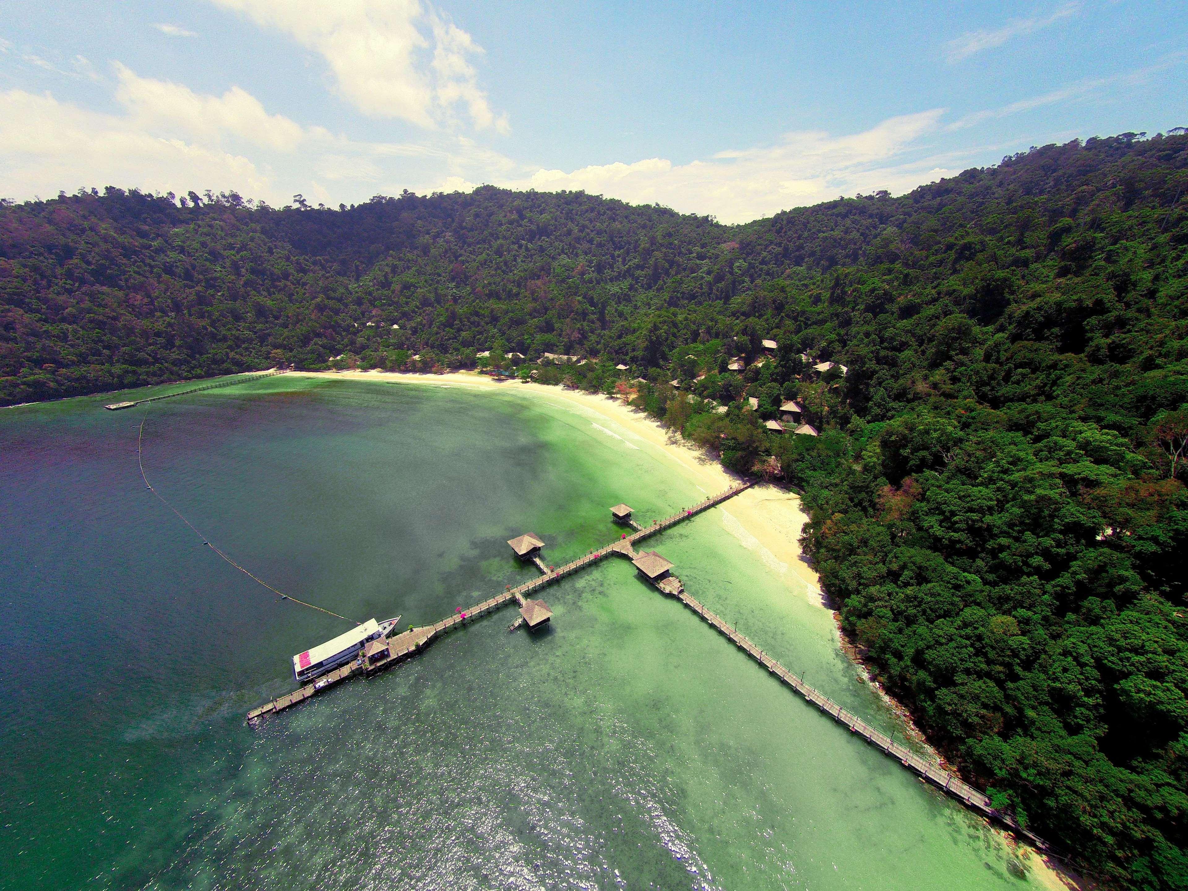 Bunga Raya Island Resort & Spa Пулау-Гайя Экстерьер фото