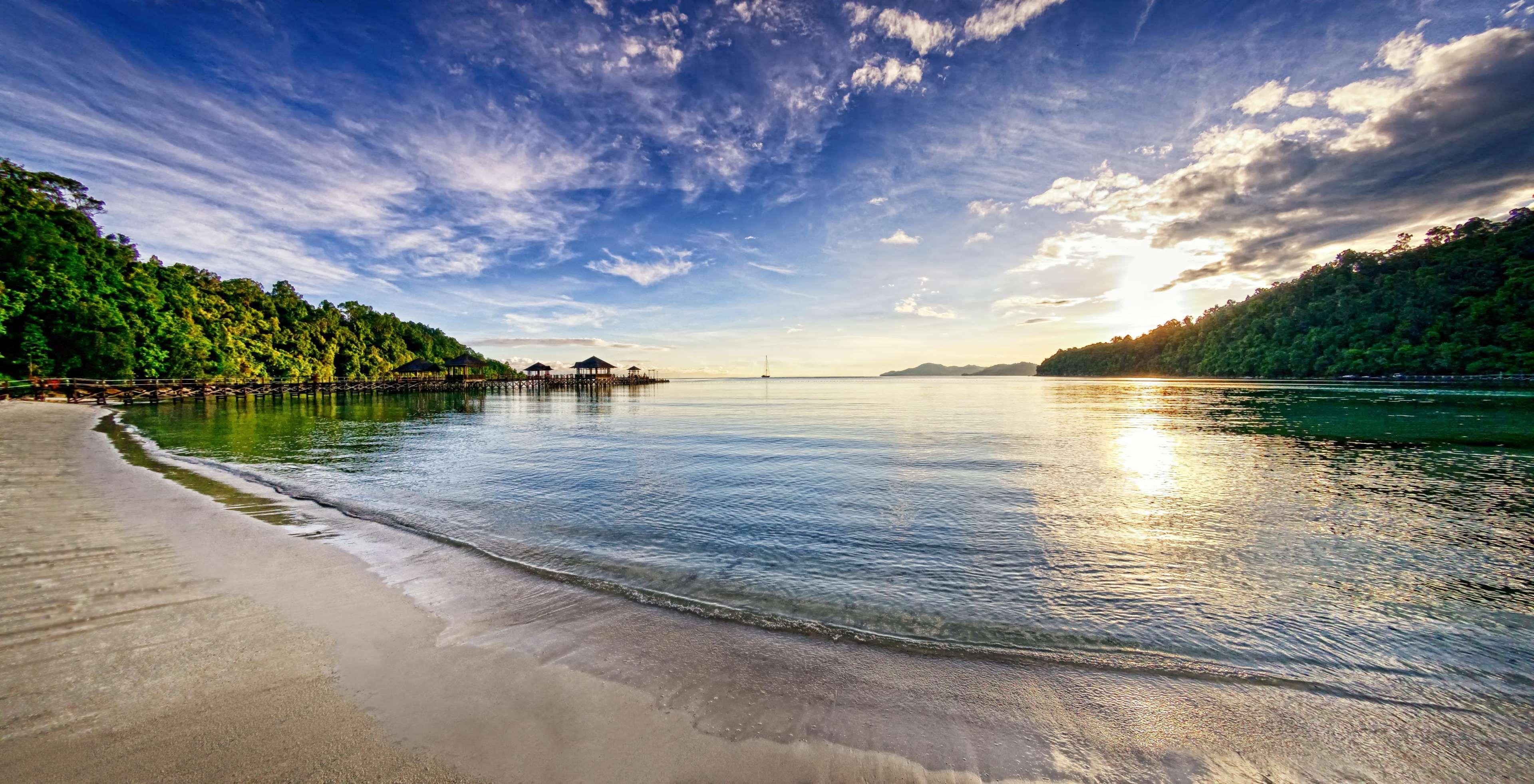 Bunga Raya Island Resort & Spa Пулау-Гайя Экстерьер фото