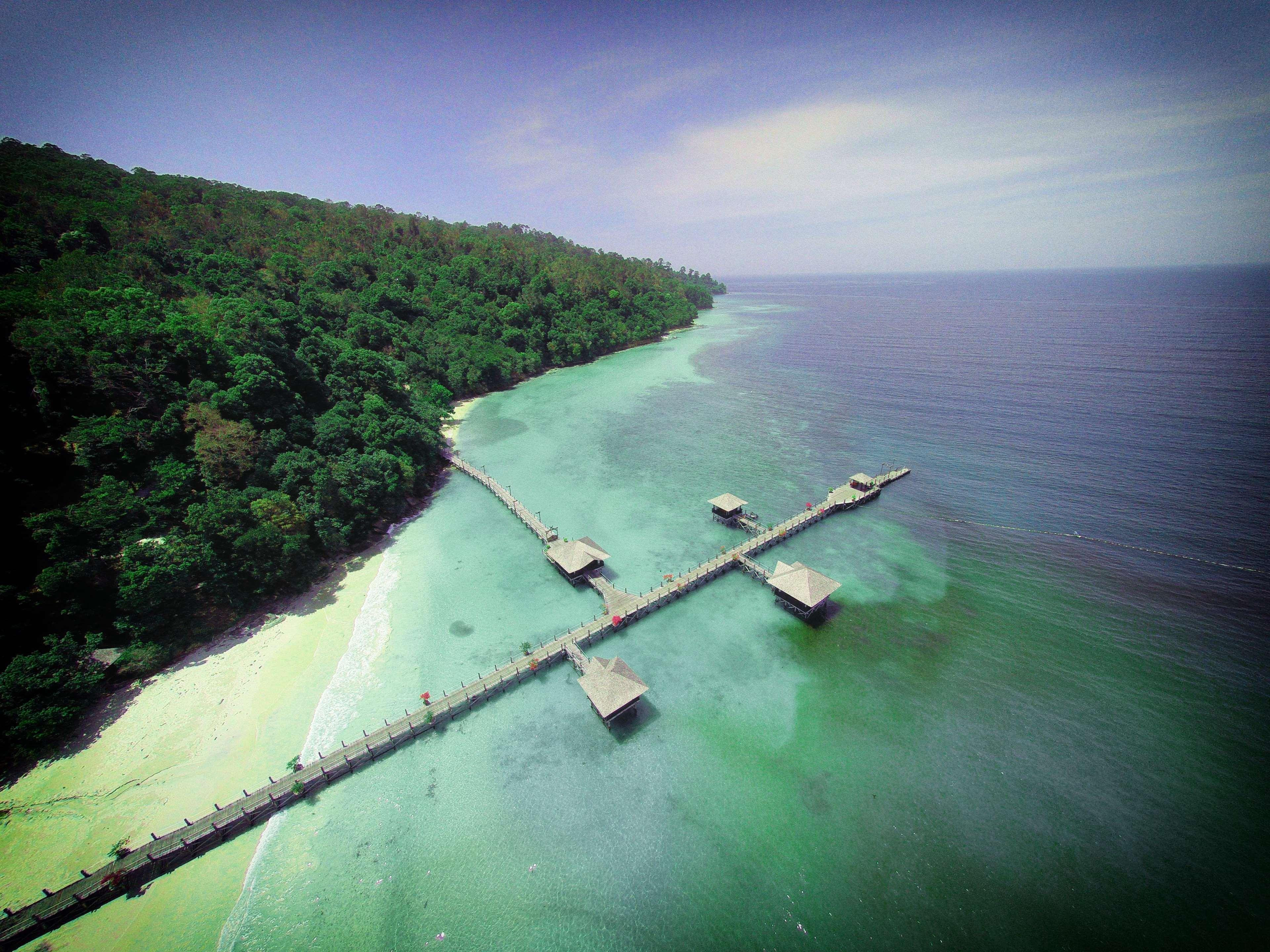 Bunga Raya Island Resort & Spa Пулау-Гайя Экстерьер фото